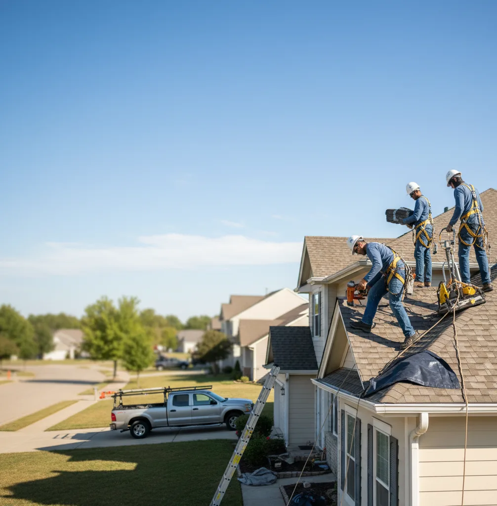 Roof Leak Repair in Hampton, IA